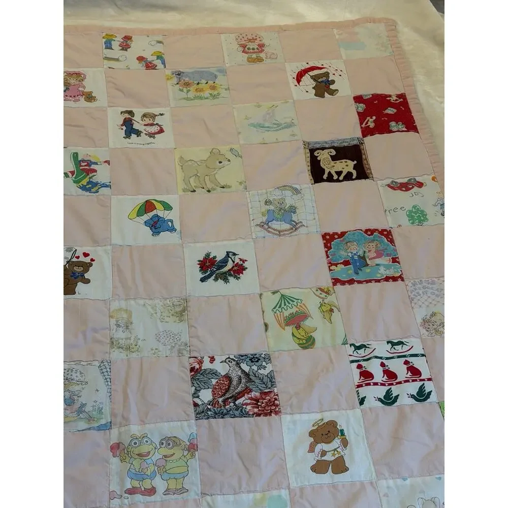 Handmade vintage patchwork